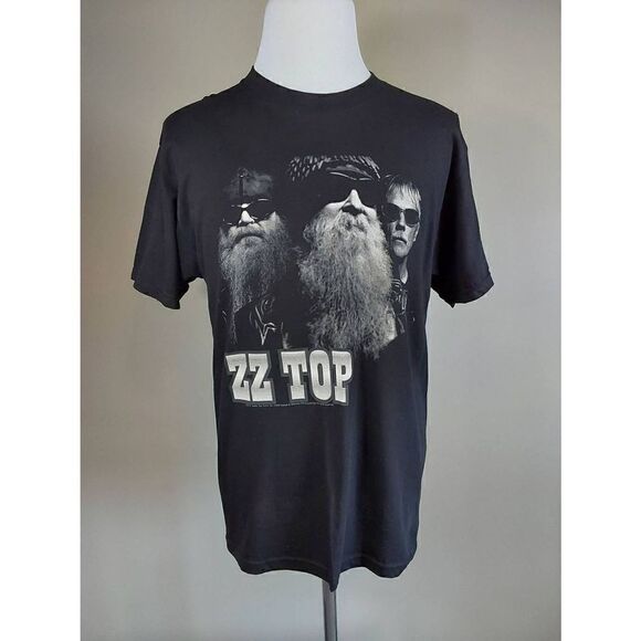 ZZ Top T-Shirt Tour 2013 Sz L - Picture 1 of 5